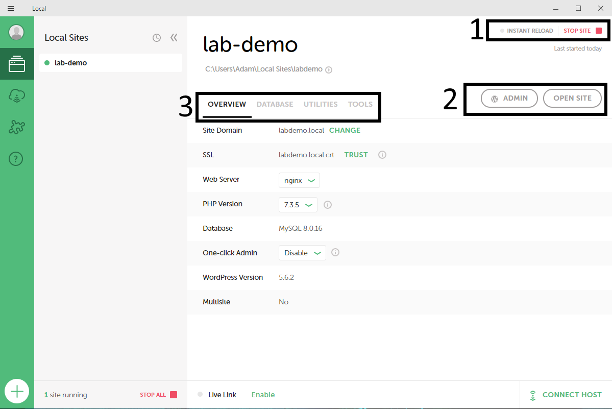 Dashboard