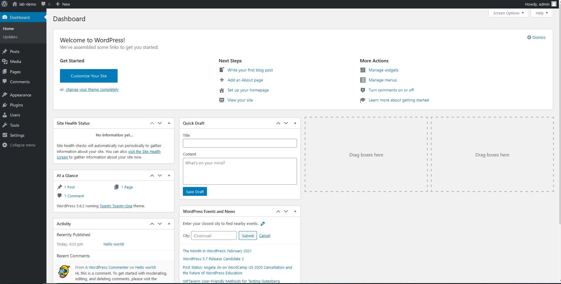 wp-dashboard